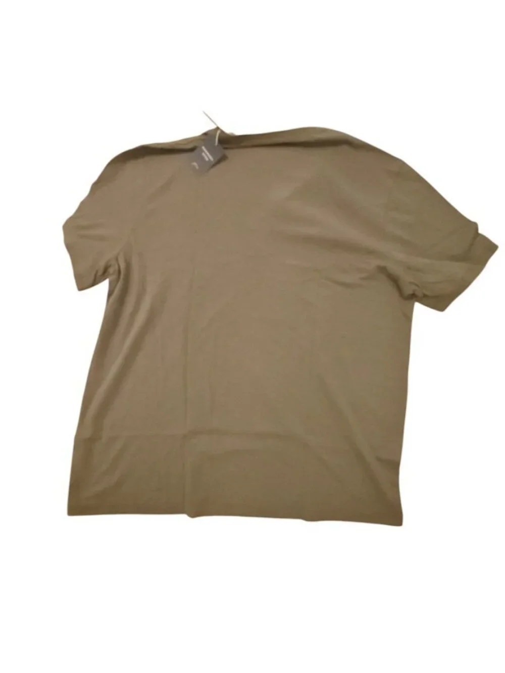 J. Crew Men's Garment Dyed Green XXL 2XL Short Sleeve Henley Shirt 100 Cotton